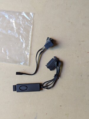AZZA RGB LED Steuerung 3-PIN + Lüfter y 4-PIN Erweiterungskabel NEU