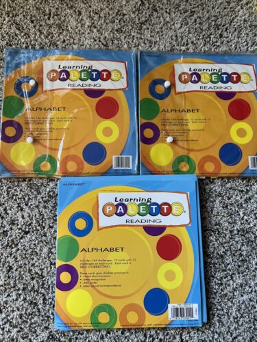 HUGE LOT OF LEARNING PALETTES MATH READING K - HOME SCHOOL - CARDS & BOARDS - Picture 6 of 12