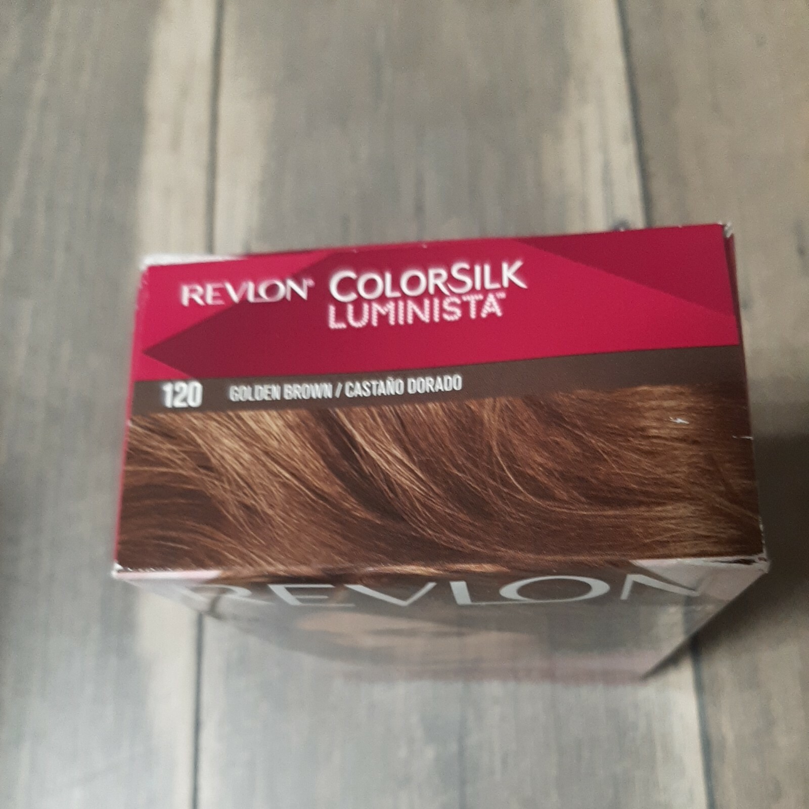Revlon ColorSilk Luminista Permanent Hair Color 120 GOLDEN BROWN, NIB