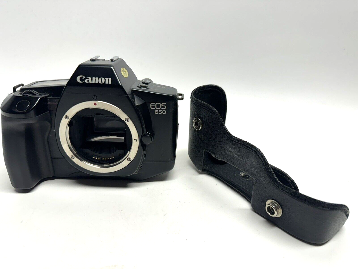 VINTAGE Canon EOS 650 35mm SLR Film EF Lens Mount Camera Body Only UNTESTED