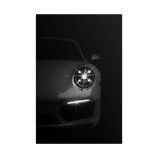 Porsche 911 Poster - Classic Sports Car Wall Art, Modern Garage Decor