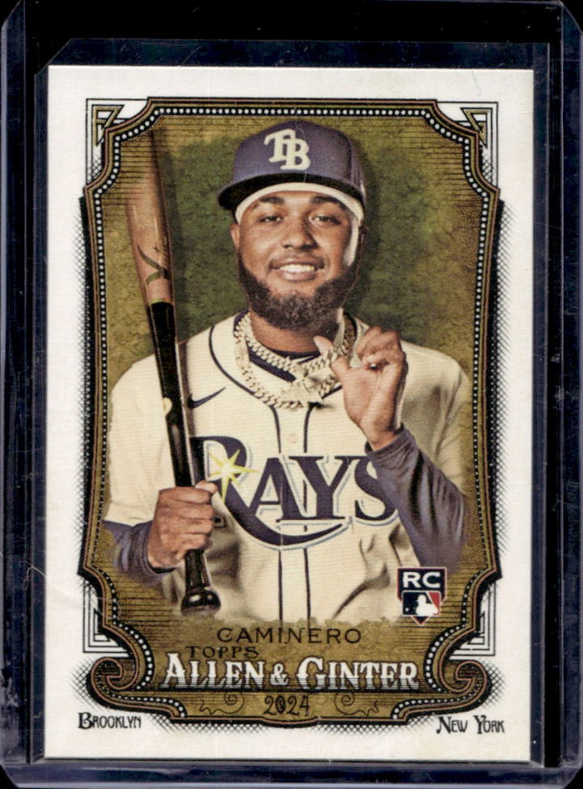 2024 Topps Allen & Ginter Junior Caminero RC Rookie #92 Rays