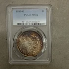 1880-O New Orleans Morgan Silver Dollar $1 PCGS MS62 Cert# 34836177