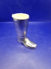 A Vintage Silver Plated Riding Boot Ornament Lovely Item