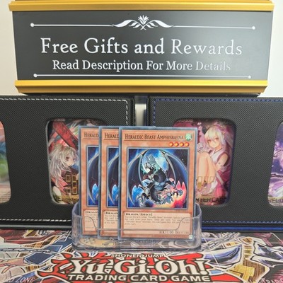 Playset 3x Wappentier Amphisbaena OP28-DE014 Yu-Gi-Oh Common