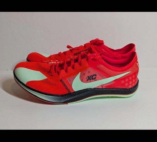 Nike ZoomX Dragonfly XC Cross Country Cleat Crimson Green DX7992-600 Mens Sz 6.5 - Picture 2 of 7