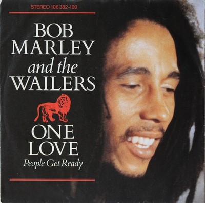 Bob Marley & The Wailers - One Love/People Get Ready (7'', Single)