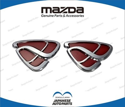 Original Mazda RX7 RX-7 RX8 X20 vorne und hinten, Efini-Aufkleber-Set, Rot
