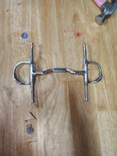 Full Cheek Low Port Toklat Myler Dee Ring Bit 5 MB 04 Level 2 Horse Bit