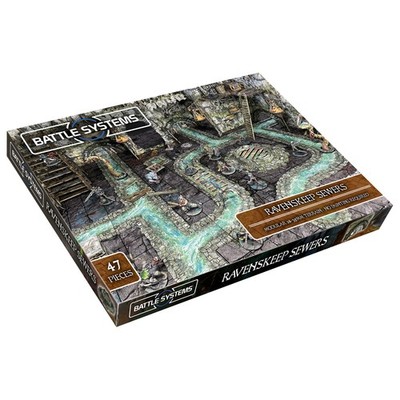 Ravenskeep Sewer Fantasy Dungeon Terrain Battle Systems D&D DND Scenery 28mm YHP