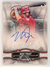 Mike Trout 2021 Topps Five Star Five Tool Phenom Autograph Card #FTP-MT 08/25