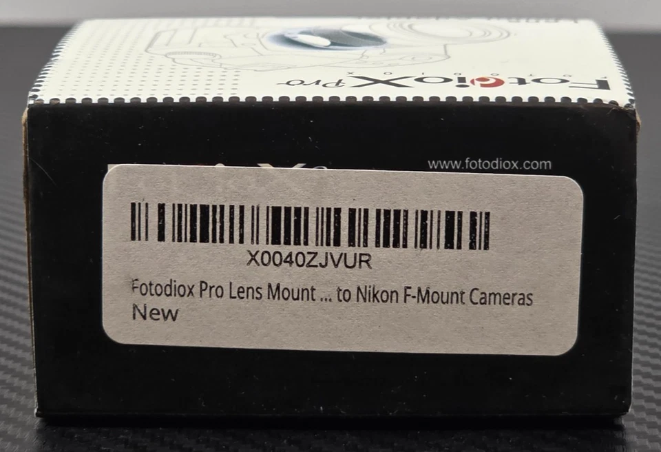 FotoDiox Pro Lens Mount Adapter For Nikon F-Mount Cameras PK(a)-Nik D-Click - Image 4 of 4
