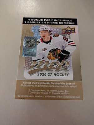 2026-27 Upper Deck MVP Hockey Cards #1-250 Complete Your Set