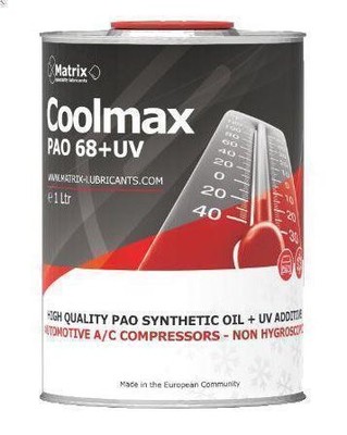 Öl, Klimaanlage MATRIX LUBRICANTS COOLMAX PAO 68 + DYE 1L