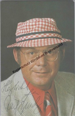 Original Autogramm Ralf Bendix (1924-2014) /// Autogramm Autograph signie 290187