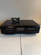 Sony TC-WE305 Double/Twin Audio Cassette Tape Deck Untested