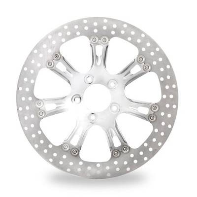 PERFORMANCE MACHINE PM BRAKE ROTOR 13 INCH VIRTUE 0133-3015VIRS CHROME NEW