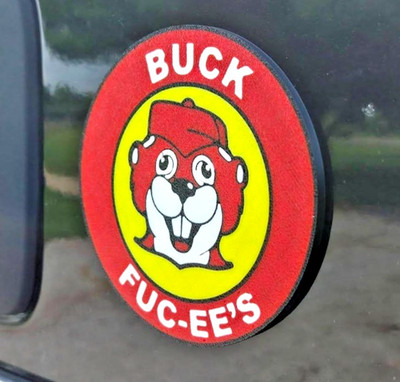 Buc-ee's Like Buck Off DERPY MAMMAL MAGNET BEAVERCREEK OHIO