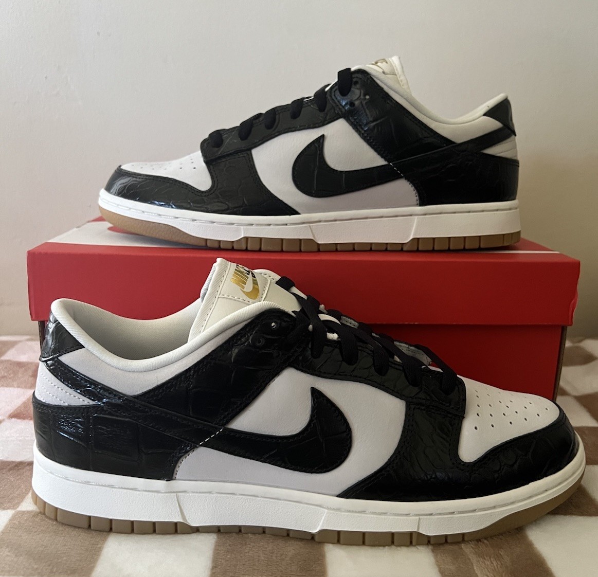 Nike Dunk Low LX Sneakers Phantom/Black/Sail FJ2260-003 Women's