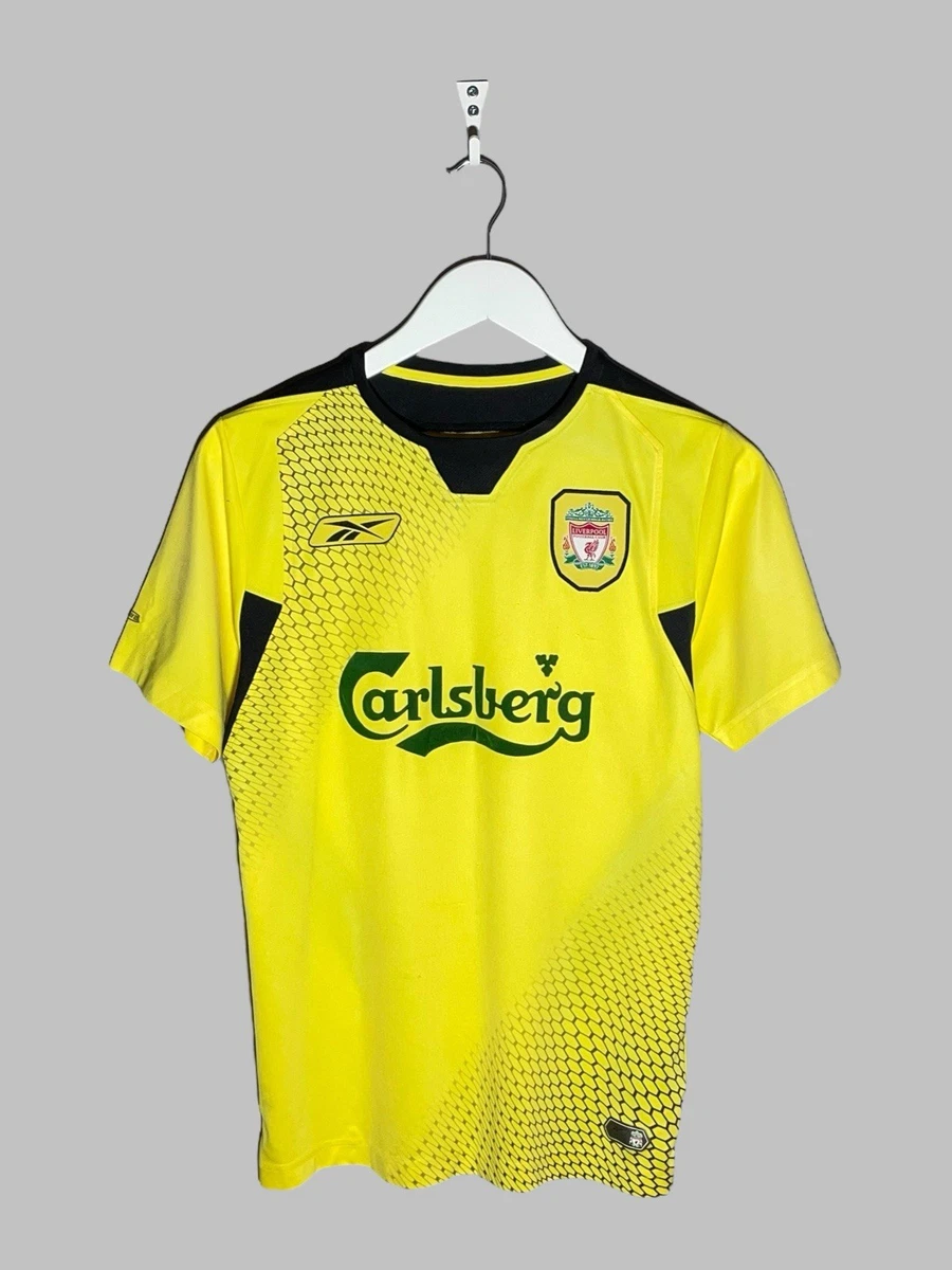 Reebok Liverpool Yellow International Club Soccer Fan Apparel and