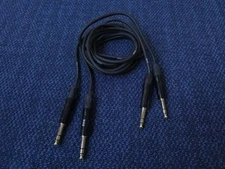 LYX PRO 6ft Premium 1/4inch Stereo LCS Cable Male to Male 6 Foot | 2x Bundle 