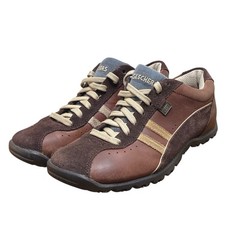 VTG Skechers Y2K Women's Size 6.5 Brown Leather Oxford Shoes SN 45410 HF29 