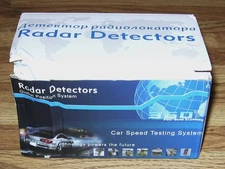 Radar Detector 360 Global Position System Full Band Scanning/New Open Box