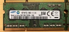 Lot of 10 40gb Samsung PC3-12800 4 GB SO-DIMM 1600 MHz PC3-12800 DDR3 Memory