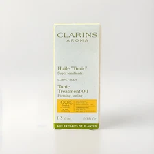 Clarins Aroma Tonic Treatment Oil 10ml 0.3oz Travel Size Firming Body