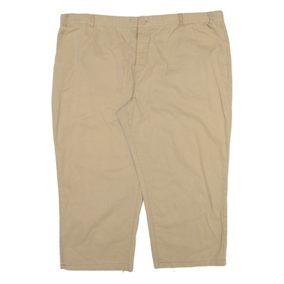 KICKERS Herren Hose Beige Relaxed Straight W44 L23