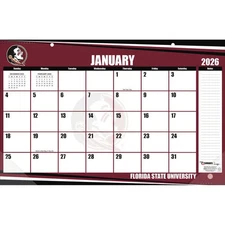 Turner Licensing,  Florida State Seminoles 2026 Desk Pad