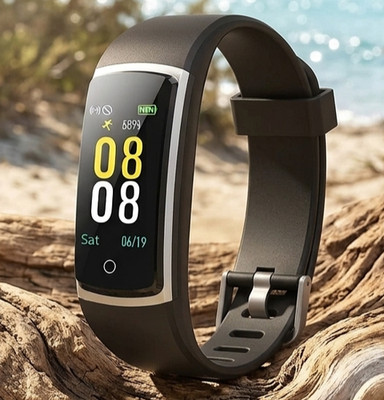 Fitness Tracker with Heart Rate Monitor & Pedometer Smartwatch NEW & Original Packaging