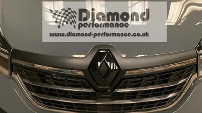 Trafic 3 Ab 2019 Facelift Front Logo Abdeckung Emblem Matt Schwarz - Bild 1 von 4