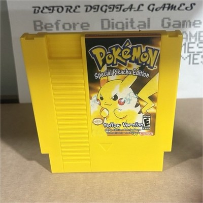 Nintendo Pokemon Yellow Special Pikachu Edition NES E Role Playing