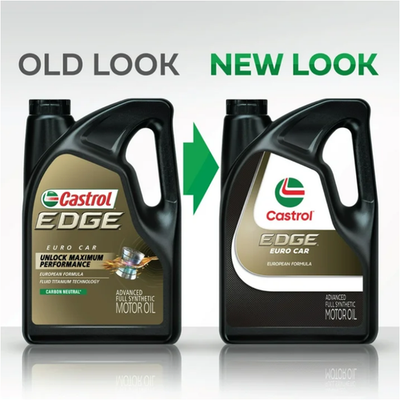 2 Pack Castrol EDGE Euro 5W-40 A3/B4 Advanced Full Synthetic Motor
