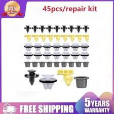 45pcs Fender Flare Wheel Well Opening Moulding Clip Retainer For Nissan Infiniti