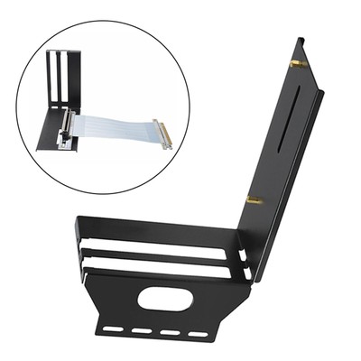 PCIe 16X Riser Grafikkarte Kabel Vertikale Halterung Halterung Adapter Kit