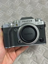 Fujifilm X-T4 26.1 MP Mirrorless Camera - Silver Body Only English Language