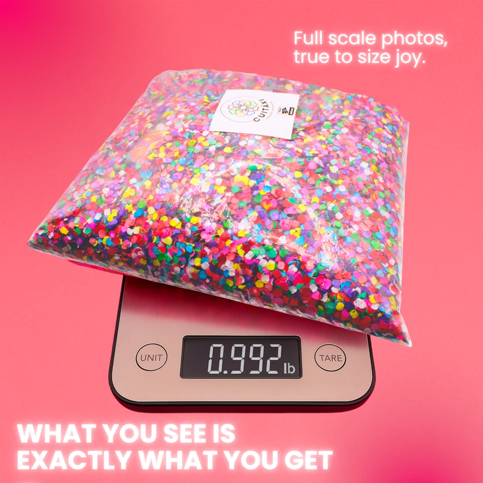 Papel confeti mexicano original ideal para cascarones o huevos de Pascua Foto 3 de 4