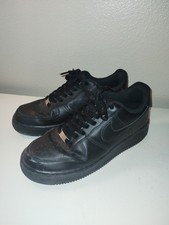 Nike Air Force 1 '07 Shoes Triple Black Retro OG CW2288-001 Mens Size 9