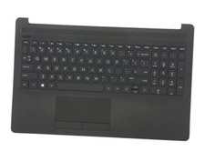 Replacement for HP Laptop 15-DA 15-DB 15T-DA Upper Case Palmrest Touchpad