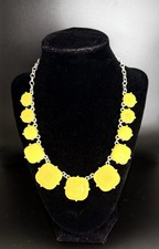 Paparazzi Prismatic Prima Donna Yellow Necklace With Large Faceted Yellow Beads