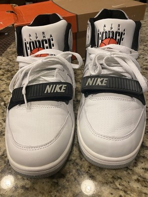 Rare Nike Air Alpha Force II Size 10 Vintage Bball Barkley Raiders 307718 101