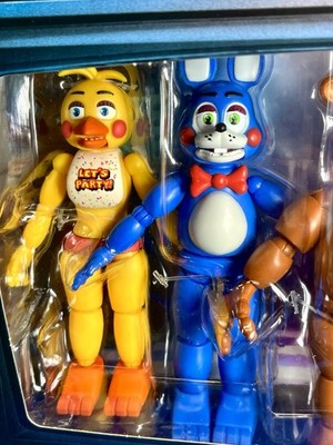 Five Nights at Freddy's マングル・トイボニー フィギュア Jazwares Five Nights at Freddy's: Toy Freddy, Toy Bonnie, Toy