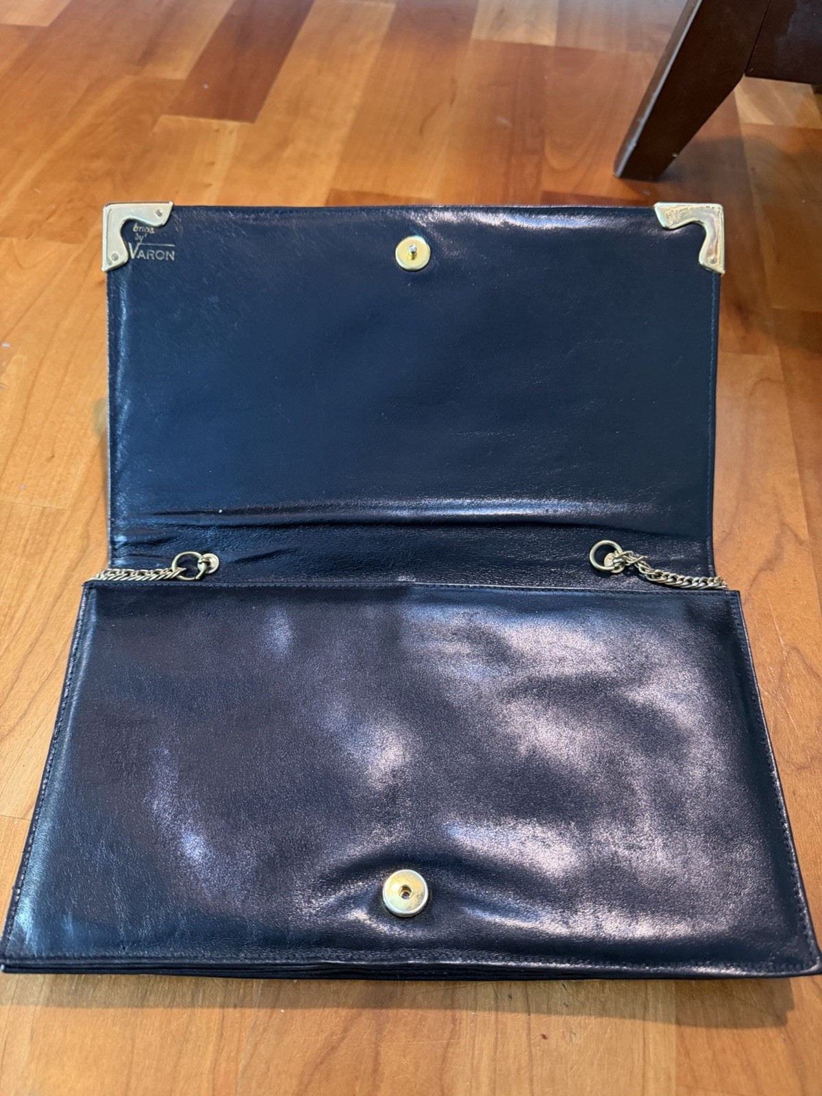 Throwback Clutch/Crossbody Python Skin 70s 80s Ba… - image 4