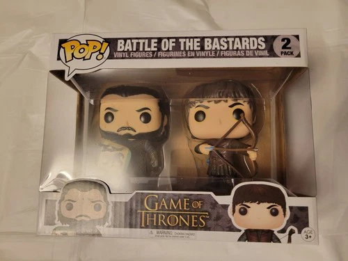 Funko POP! Game of Thrones Battle of the Bastards 2-Pack Jon Snow Ramsay Bolton