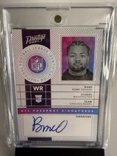2024 Panini Prestige NFL Passport Signatures Rookie Autograph Rome Odunze Bears