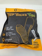 Lux Soccer Grip Socks in Blue Knee High NEW Non-Slip Reinforced