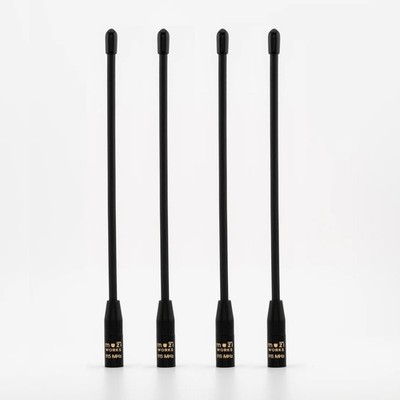 4 Pack 915Mhz Whip Antenna LoRa & Meshtastic 17cm Black