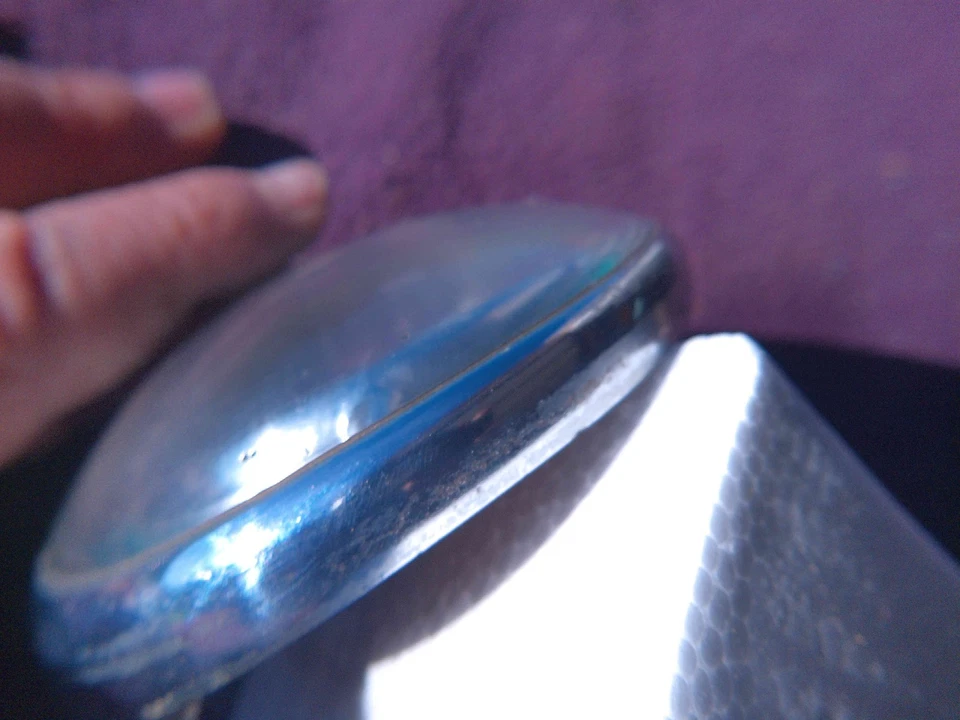 Volante vintage 1951 1952 Pontiac Chieftain bocina verde botón emblema Foto 4 de 4